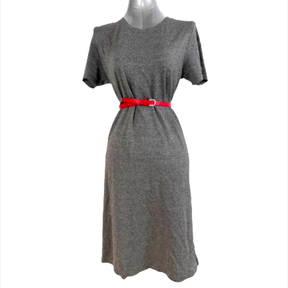 Silver Gray sack dress Sz Large